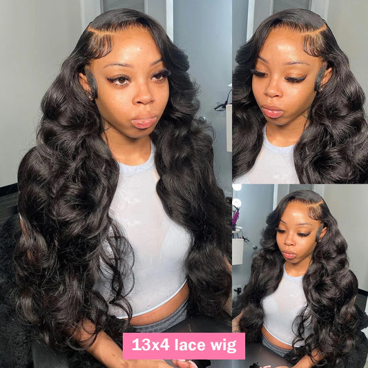 30 Inch HD Lace Front Wigs Body Wave Frontal Wigs for Black Women Glueless 13x4 HD Lace Front Wigs 150% Density Pre Plucked