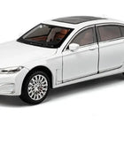 1/24 BMW7 Series 760 LI Alloy Car Model Diecasts Metal Vehicles Car Model High Simulation Sound and Light Collection Kids Toys Gift White 1 - IHavePaws