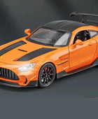 1/24 Benz-GT GTR Alloy Racing Car Model Diecast Metal Toy Sports Car Model High Simulation Orange - IHavePaws