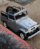 1:24 FJ CRUISER FJ40 SUV Alloy Car Model Diecasts Metal Toy Off-road Vehicles Car Scale Model High Simulation Gray - IHavePaws