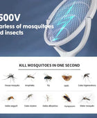 5 In 1 Fast Charging Racket Kill Fly Bug Safety Insulated Battery Powered Lamp - IHavePaws