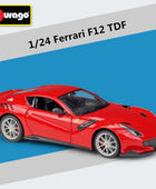 Bburago 1:24 Ferrari 458 Italia Alloy Sports Car Model Diecasts Metal Toy Racing Car Model Simulation Collection Childrens Gifts F12 TDF - IHavePaws