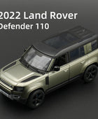 Bburago 1:24 Land Rover Defender 110 SUV Alloy Car Model Diecast Metal Off-road Vehicles Car Model Simulation Childrens Toy Gift Green - IHavePaws