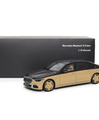 Almost Real AR 1/18 for Maybach S-Class S680 2021 car model Limited personal collection company gift display Birthday present Black yellow 820124 - IHavePaws