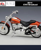 Maisto 1:12 Harley 2014 CVO BREAKOUT Alloy Racing Motorcycle Model Diecasts Metal Cross-country Motorcycle Model Kids Toys Gift
