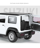 1:24 SUZUKI Jimny Alloy Car Model Diecasts Metal Off-Road Vehicles Car Model Simulation Sound and Light Collection Kids Toy Gift