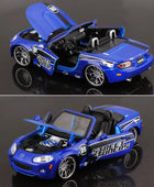 Bburago 1:24 MAZDA MX-5 MIATA Alloy Sports Car Model Diecast Metal Toy Racing Vehicles Car Model Simulation Collection Kids Gift