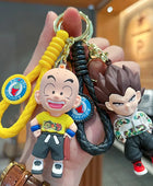 Cartoon Anime Dragon Ball Son Goku Keychain 3D Doll Saiyan Kakarotto Kame Sennin Male and Female Car Key Chain Pendant Gift Toys - ihavepaws.com