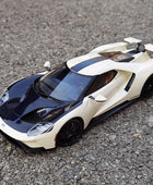AUTOart 1:18 FORD GT FORD HERITAGE EDITION Car Scale Model White 72926 Red 72927 Gold 72928 White - IHavePaws