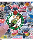 50pcs Basketball Team Logo DIY Sticker - IHavePaws
