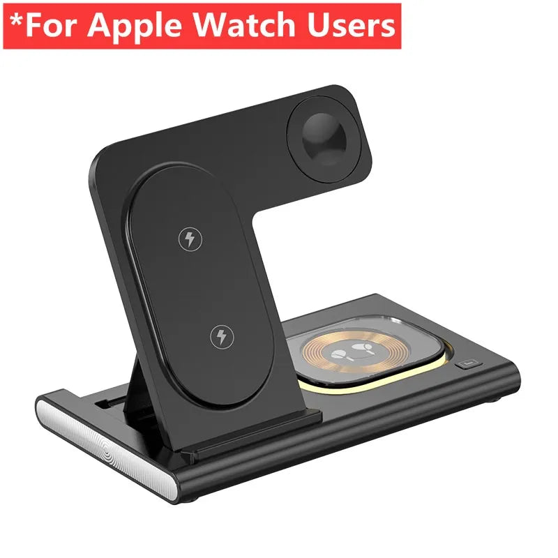 4 in 1 Wireless Charger Stand Pad – Your Ultimate Charging Solution For Apple Watch - IHavePaws