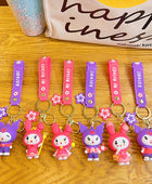 Kawaii Sanrio Character My Melody Kuromi Versatile Bracelet Keychain Bag Charm Phone Lanyard Car Pendant - Ideal Gift for Women - ihavepaws.com