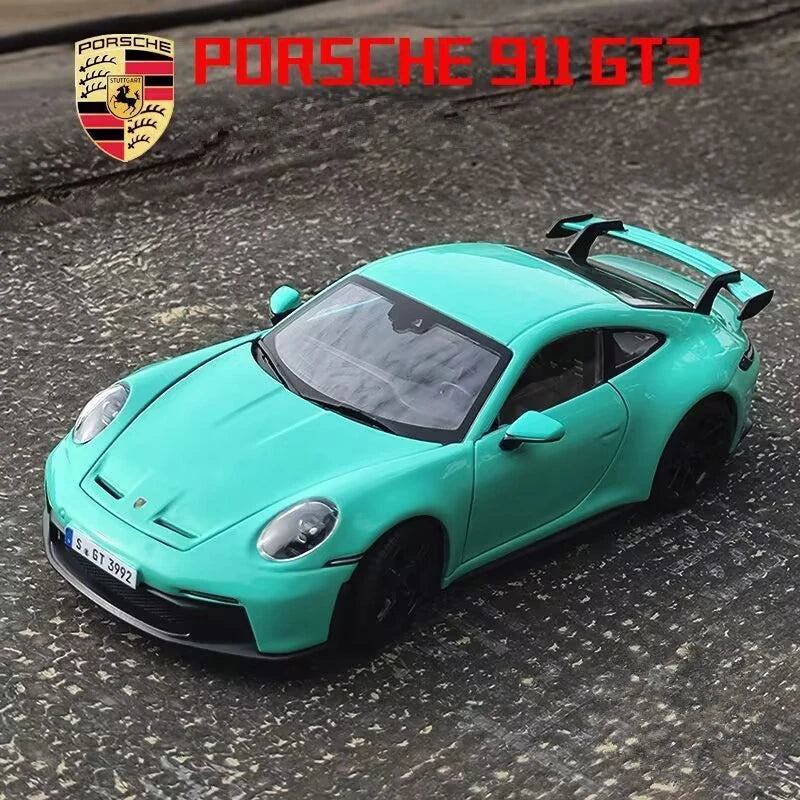 Bburago 1/24 Porsche 911 GT3 RS Alloy Sports Car Model Diecasts Metal Toy Racing Car Model Simulation Collection Childrens Gifts - IHavePaws
