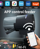 Automatic Aquarium Fish Tank Feeder – Your Smart Solution for Hassle-Free Fish Feeding Wi-Fi 200ml - IHavePaws