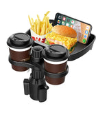 Dual Cup Holder Expander Adjustable for 360°Rotating - IHavePaws