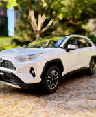 1:24 Toyota RAV4 SUV Alloy Car Model Diecasts Metal Off-road Vehicles Car Model High Simulation Sound and Light Kids Toys Gifts - IHavePaws
