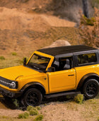 1:36 Ford Bronco Lima Alloy Car Model Diecasts Metal Off-road Vehicles Car Model High Simulation Collection Childrens Toys Gift