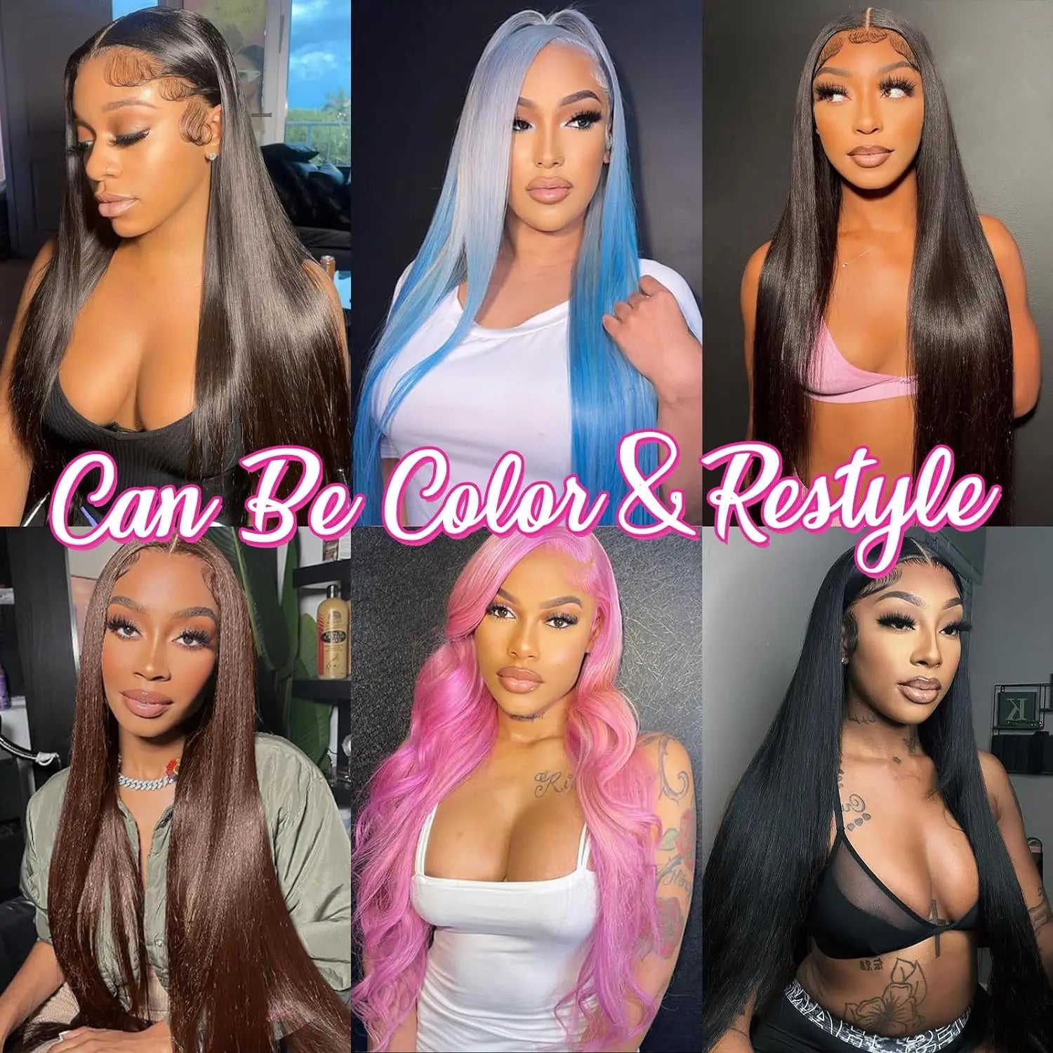 360 Full HD Lace Frontal Wig 180% 13x6 Straight Lace Front Wig Peruvian Human Hair Wigs For Black Women 360 Lace Wig MYLOCKME