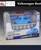 Assembly Version Maisto 1:24 Volkswagen Beetle Alloy Car Model Diecasts Metal Mini Car Vehicles Model Simulation Childrens Gifts
