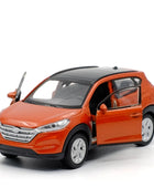 1/36 Hyundai ELANTRA AZERA Alloy Car Model Diecasts & Toy Vehicles Metal Toy Car Model High Simulation Collection Childrens Gift Tucson Orange - IHavePaws