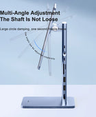 Hagibis Foldable Magnetic Stand for iPad Pro 12.9 3rd/4th/5th 11 Air iPad 10th Tablet Holder 10.9 Rotation bracket USB C Hub - IHavePaws