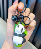 Chinese Giant Panda Keychain Pendant Cartoon Panda Decoration Toy Luggage Accessories Creative Car Key Ring Children's Day Gift 07 - ihavepaws.com