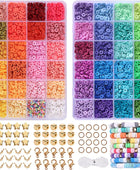 2 Box 24 Rainbow Color Clay Beads Bracelet Making Kit for Jewelry Making Letter Beads Accessories Kit DIY Handmade Supplies Kit 1-5400pcs - IHavePaws