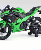1:12 Kawasaki Ninja 400 Alloy Sports Motorcycle Model Diecast Green retail box - IHavePaws
