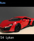 1:24 Lykan Hypersport Alloy Sport Car Model Diecast Metal SuperCar Racing Car Model High Simulation Collection Children Toy Gift Red - IHavePaws