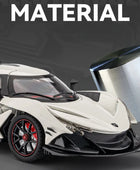 New 1:24 Apollo Intensa Emozione IE Alloy Sports Car Model Diecast Metal Racing Car Vehicles Model Sound and Light Kids Toy Gift - IHavePaws