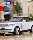 1/24 Range Rover SUV Alloy Car Model Diecasts Metal Toy Off-road Vehicles Car Model Simulation Sound Light Collection Kids Gifts - IHavePaws