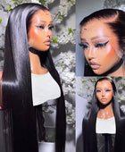 HD 5x5 Glueless Wear and Go Straight 13x6 Lace Front Human Hair Wigs 30 40 Inch 200% Transparent 13x4 Lace Frontal Wigs