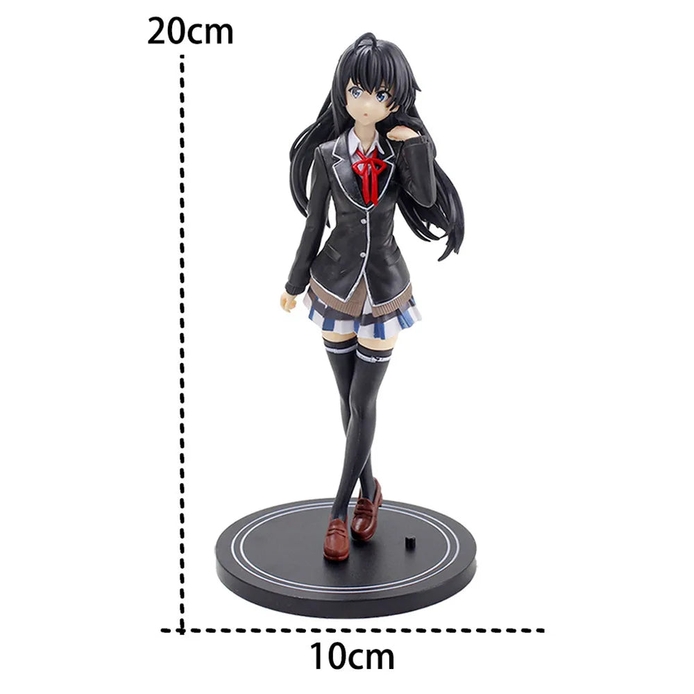New Collection Figures 4 style high quality Yukino Lovely Standing Anime My Teen Romantic Comedy SNAFU PVC Action Model 1pcs - IHavePaws