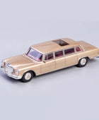 1/64 Classic Old Car Pullman Alloy Car Model Diecasts Metal Retro Vehicles Car Model High Simulation Collection With Retail Box Golden - IHavePaws