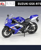 Maisto 1:12 SUZUKI GSX-R750 Alloy Sports Motorcycle Model Simulation Diecast - IHavePaws