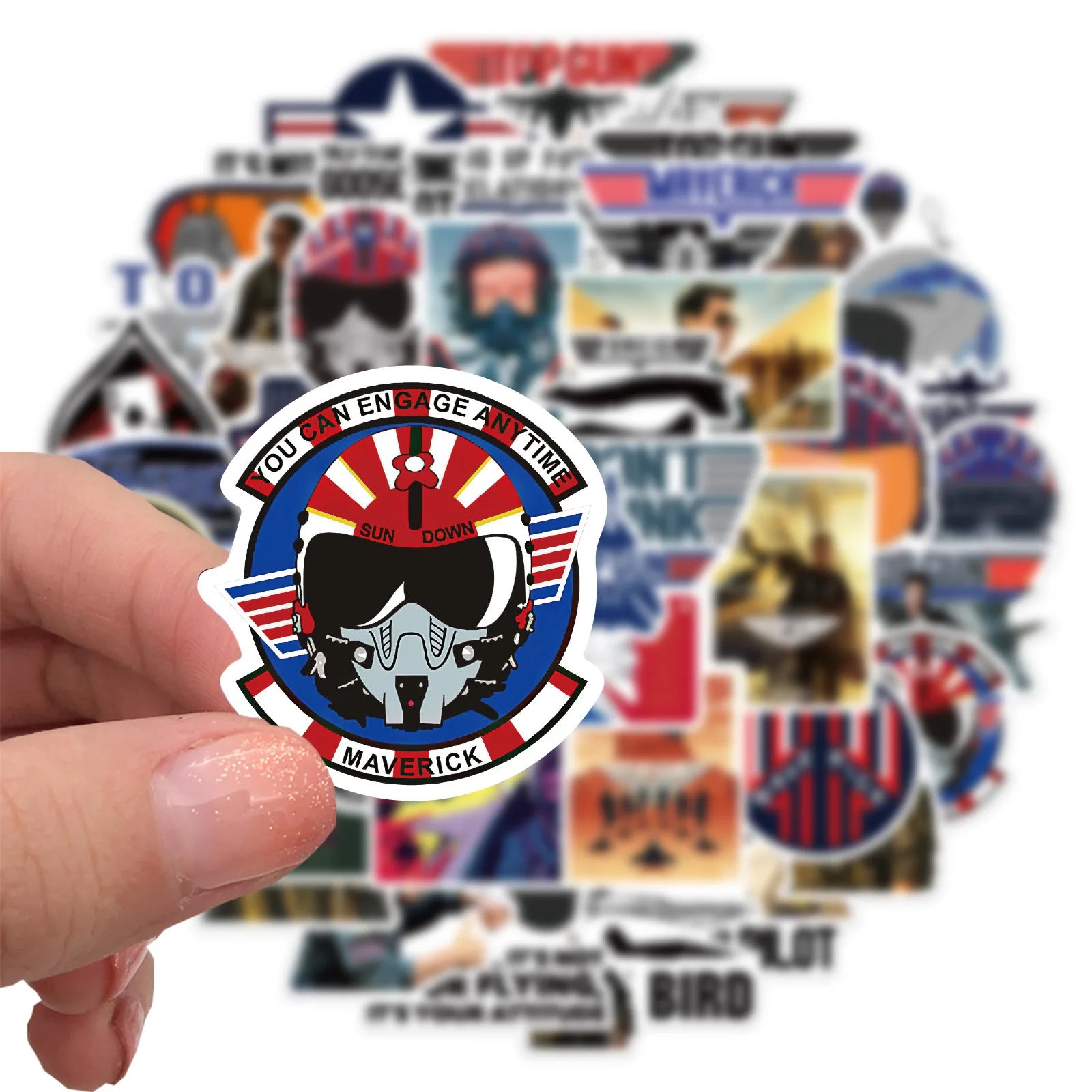50pcs Movie Top Gun 2 Maverick Graffiti Stickers - IHavePaws