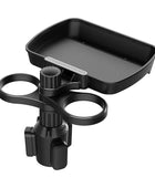 Dual Cup Holder Expander Adjustable for 360°Rotating With cup holder - IHavePaws