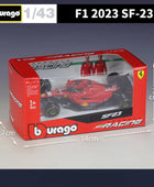 Bburago 1:43 F1 2023 Ferrari SF23 16# Charles Leclerc Scuderia #55 Carlos Sainz Alloy Supercar Diecast Racing Car Model Toy Gift - IHavePaws