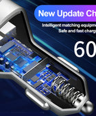Car Fast Charger 5 in 1 with LED Display - IHavePaws