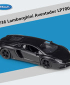 WELLY 1:36 Lamborghini Aventador LP700-4 Alloy Sports Car Model Diecast Simulation Metal Toy Car Model Collection Childrens Gift - IHavePaws