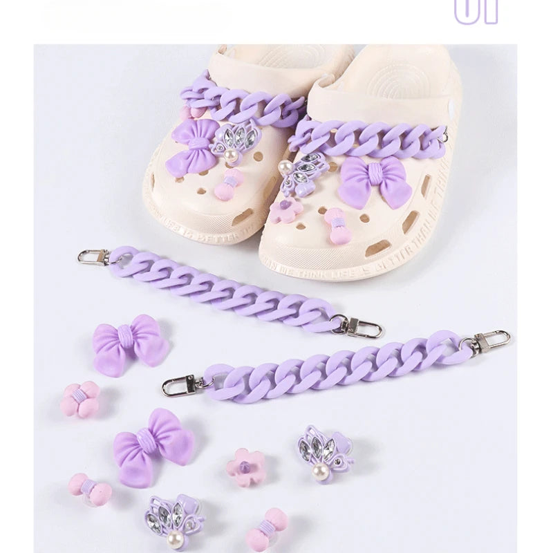 Shoe Charms for Crocs DIY Garden Shoe Set Accessories Decoration Buckle for Croc Shoe Charm Accessories Kids Party Girls Gift - IHavePaws