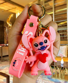 New Anime Disney Keychain Cartoon Mickey Mouse Minnie Lilo & Stitch Cute Doll Keyring Ornament Key Chain Pendant Kids Toys Gifts 10 - ihavepaws.com