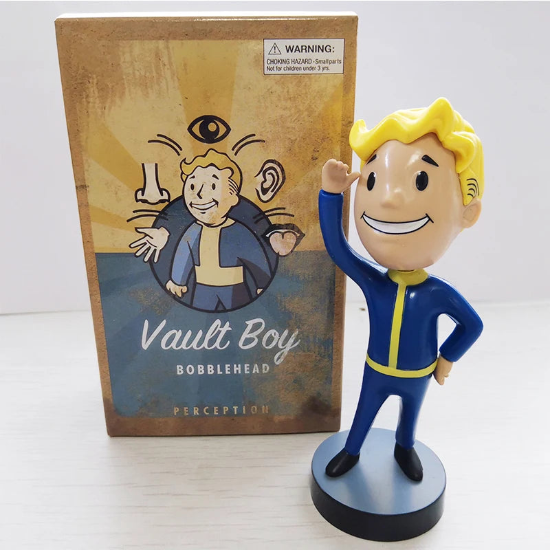 New Vault Boy Bobble Head Perception Lock Pick Endurance Melee Weapons Strength Anime Action Figure Kids Birthday Gifts Toy ﻿ 17 - ihavepaws.com