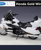 Welly 1:12 HONDA Gold Wing Alloy Racing Motorcycle Scale Model Simulation Diecast - IHavePaws