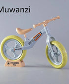 New Assembling Bicycle Toys For Children and Babies Sliding Bicycle Decoration Models Puzzle Assembly Mini Balance Bike Gifts