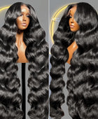 13X4 Transparent Body Wave  Deep Wave  Lace Front Human Hair Wigs For Women Brazilian Human Hair Pre-Plucked Bleached