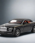 1:24 Rolls Royces Dawn Alloy Luxy Car Model Diecasts Metal Toy Vehicles Car Model Simulation Black - IHavePaws