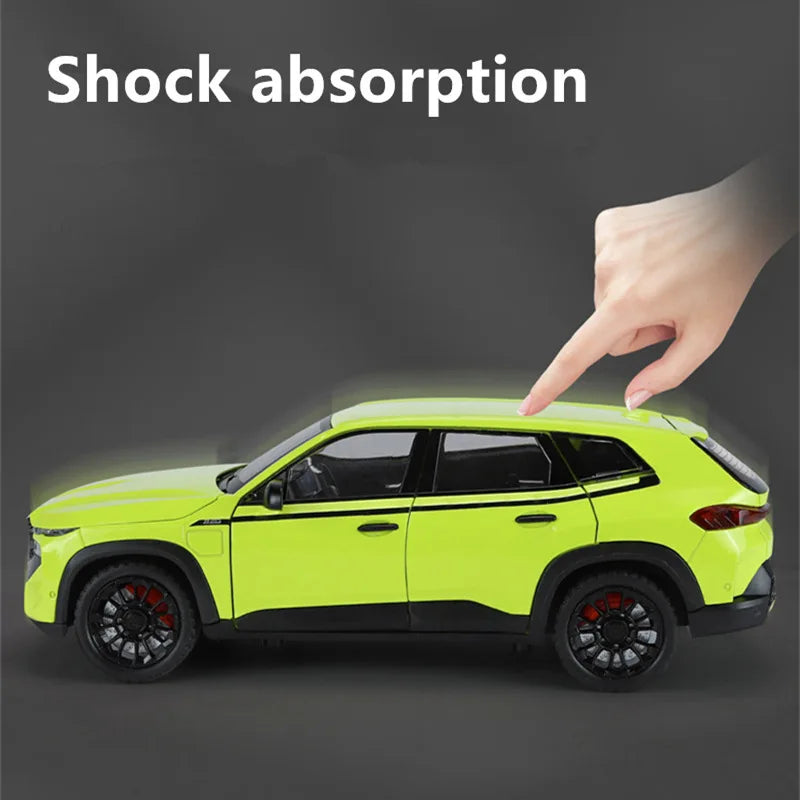 1:24 BMW XM SUV Alloy Sports Car Model Diecast Metal Car Vehicles Model Simulation Sound and Light Collection Childrens Toy Gift - IHavePaws