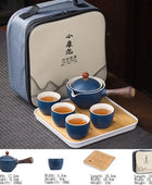 Handmade Tea Ceremony Exquisite Stone Grinding Shape Tea Set 03 - IHavePaws