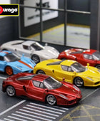 Bburago 1:64 Ferrari LaFerrari F40 F50 F12 TDF 458 SF90 Alloy Sports Car Model Metal Metal Racing Car Model Miniature Scale Toys